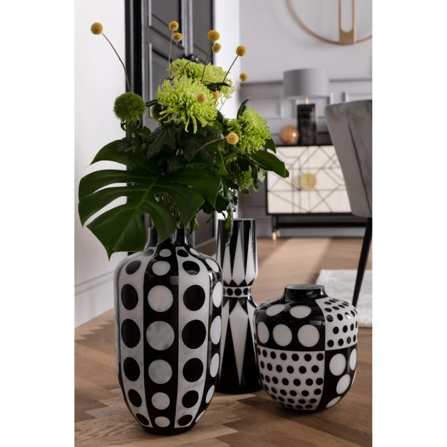 KARE Design Brillar Modern Floor Vase 45cm - Decorative Tall Vase for Home & Office