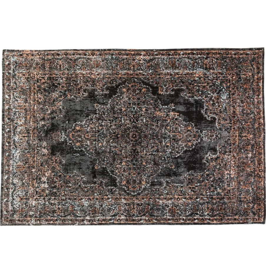 KARE Design Modern Pop Rockstar Pattern Kelim Carpet 170x240 cm for Stylish Home Decor