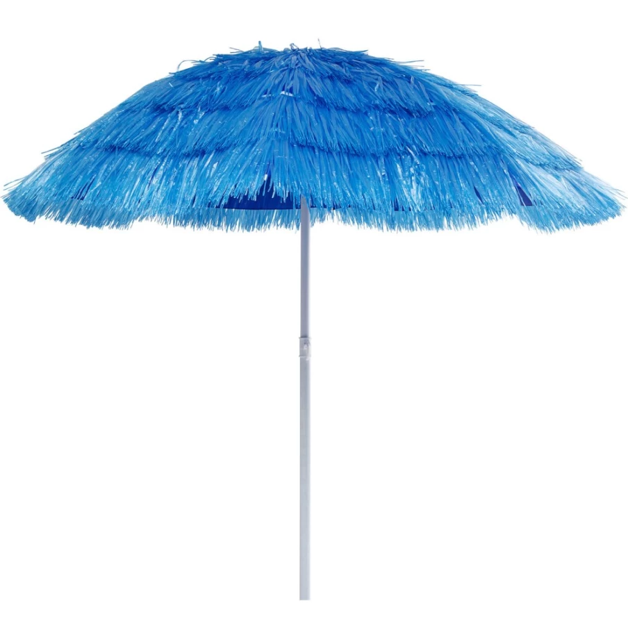 "KARE Design Hawaii Blue Sunshade Umbrella - 175cm Outdoor Patio Shade"