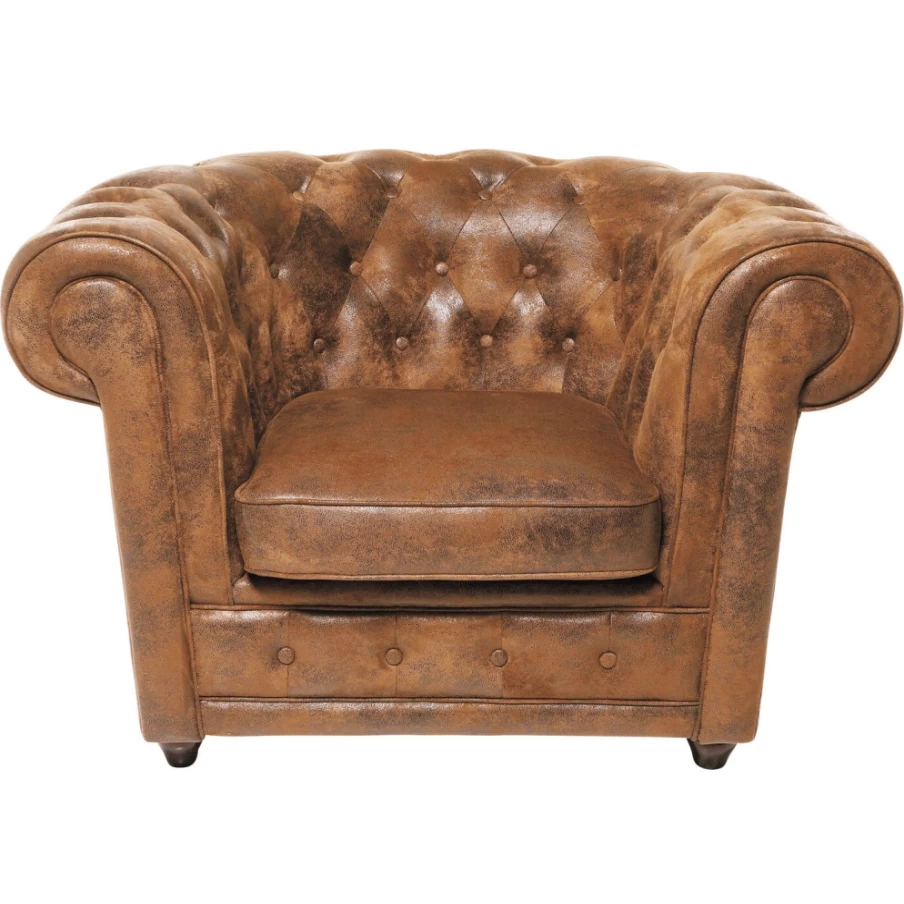 "KARE Design Oxford Vintage Armchair – Stylish Retro Lounge Chair for Modern Living"