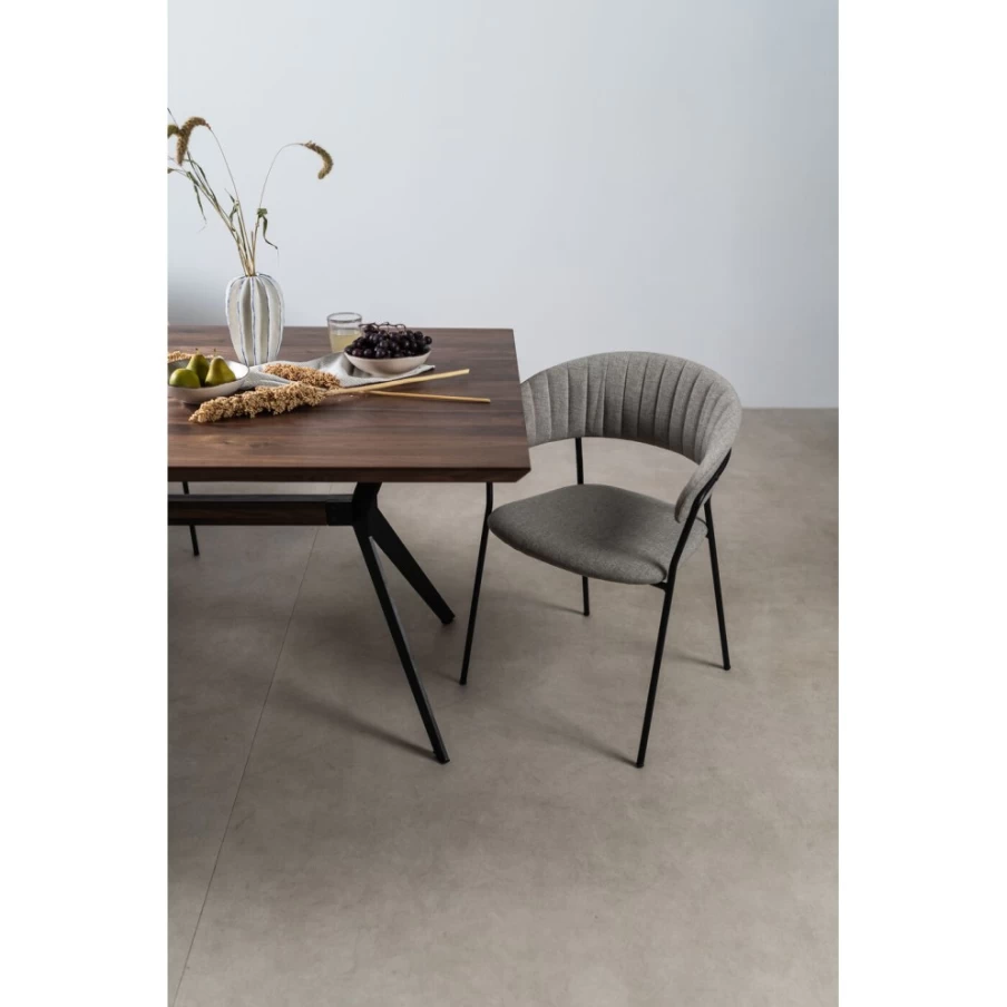 "KARE Design Belle Beige Armchair Set of 2 with Armrests – Modern Lounge Chairs"