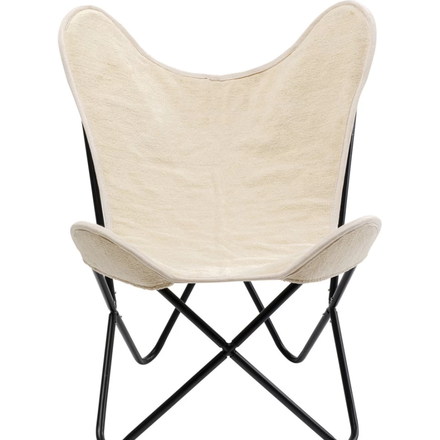 "KARE Design Modern Armchair in California Cream – Stylish Lounge Chair for Living Room"