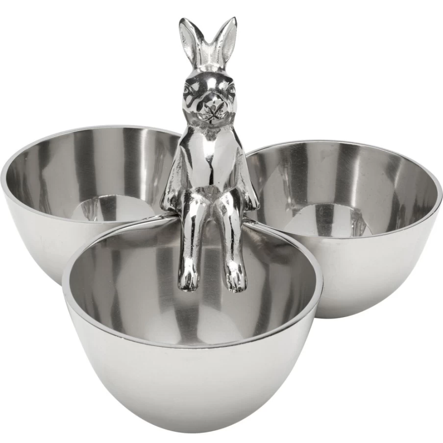"KARE Design Modern Bunny Bowl - Ceramic Decorative Bowl for Home Decor"
