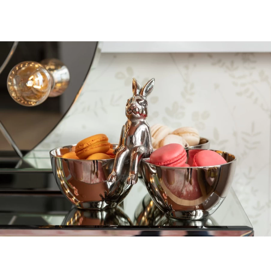 "KARE Design Modern Bunny Bowl - Ceramic Decorative Bowl for Home Decor"
