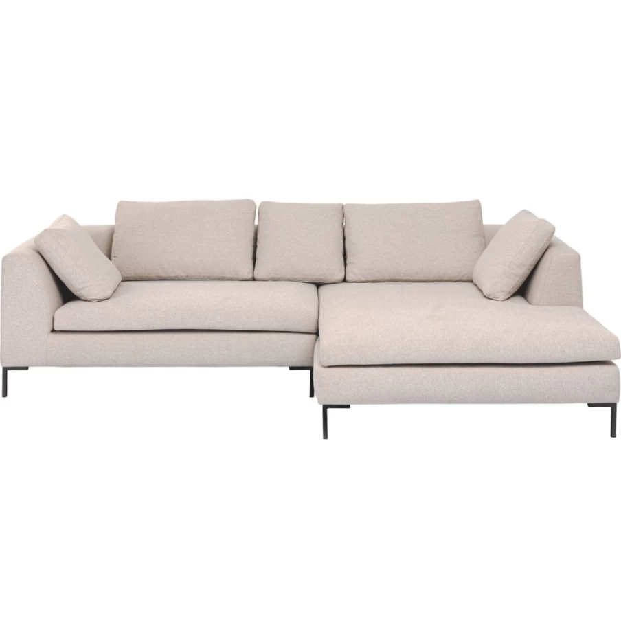 "KARE Design Gianni Cream Right Corner Sofa – Modern Luxury Sectional for Living Room"