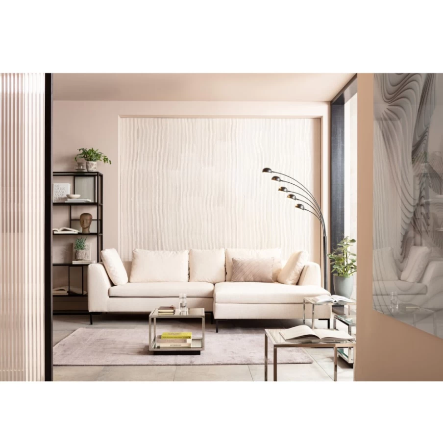 "KARE Design Gianni Cream Right Corner Sofa – Modern Luxury Sectional for Living Room"