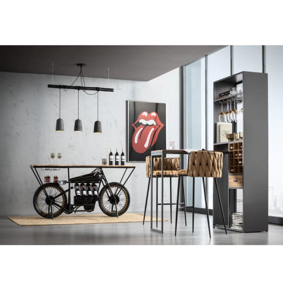 KARE Design Modern Bar Cabinet Vinoteca 80x201cm - Stylish Wine Storage & Display Unit