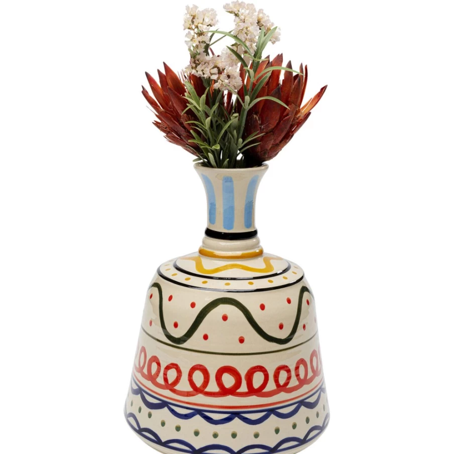 KARE Design Modern Ceramic Vase Los Cabos 27cm - Handcrafted Decorative Home Decor