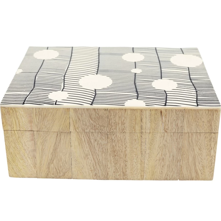 "KARE Design Harriett Decorative Box 20x8cm Modern Home Storage"