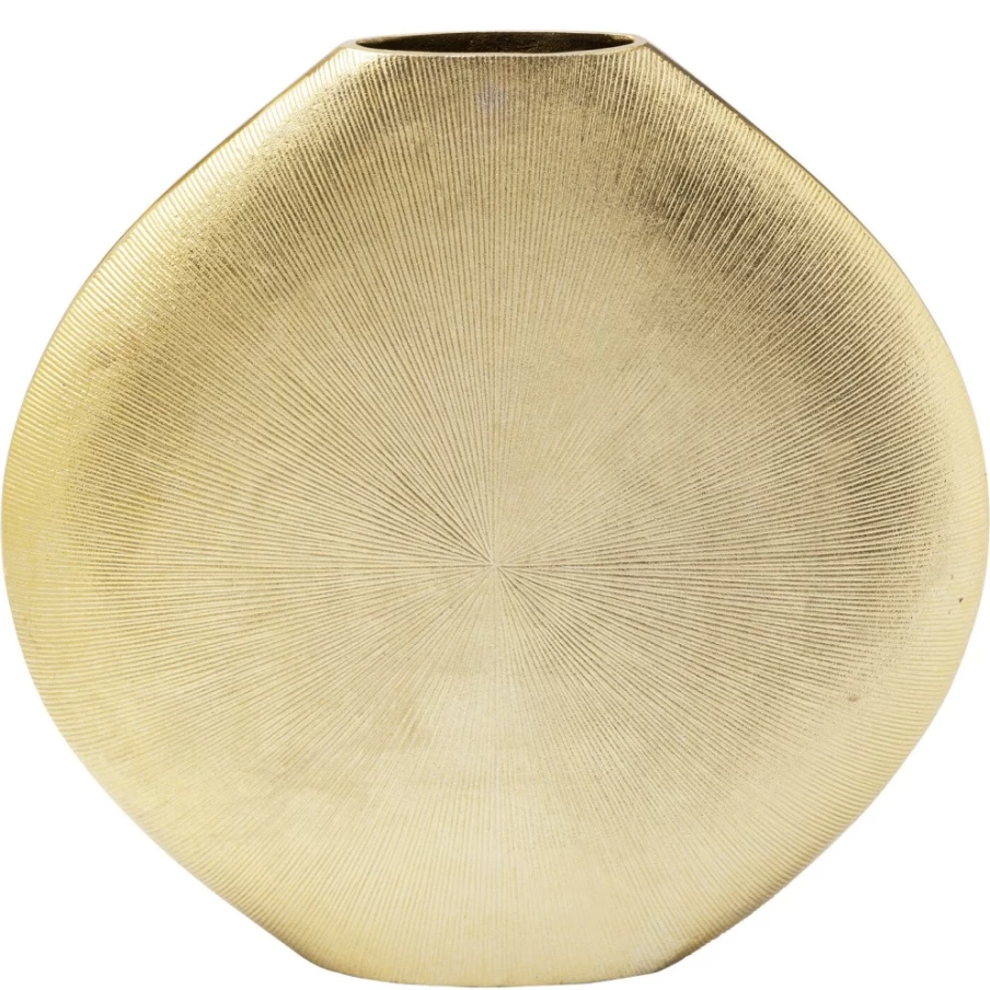 KARE Design Deco Vase Sacramento Beam Champagne Gold 58cm Modern Home Decor