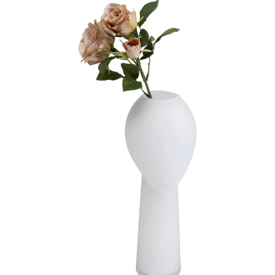 KARE Design Modern Sculptural Vase Cabeza 40cm - Decorative Ceramic Head Planter for Home Decor