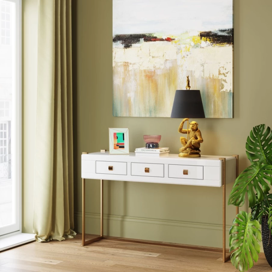KARE Design Modern Animal Pole Dance Table Lamp - 68cm Height, Unique Decorative Lighting for Home & Office