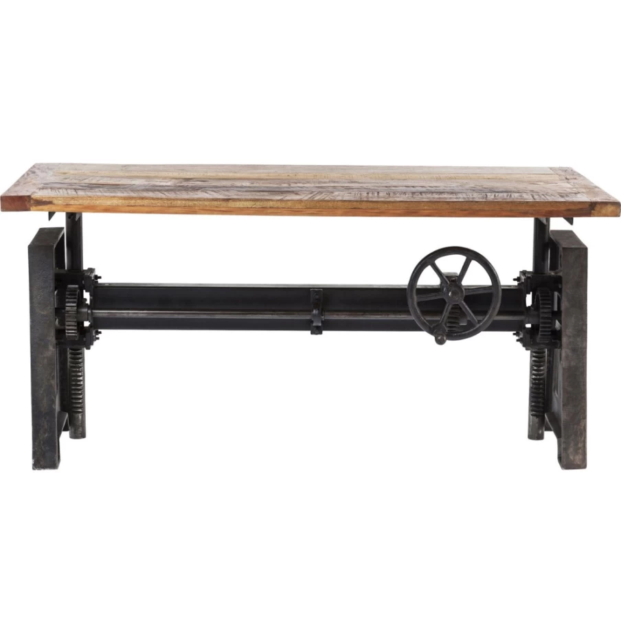 KARE Design Adjustable Height Dining Table - 160x80cm Modern Steamboat Style Kitchen Table