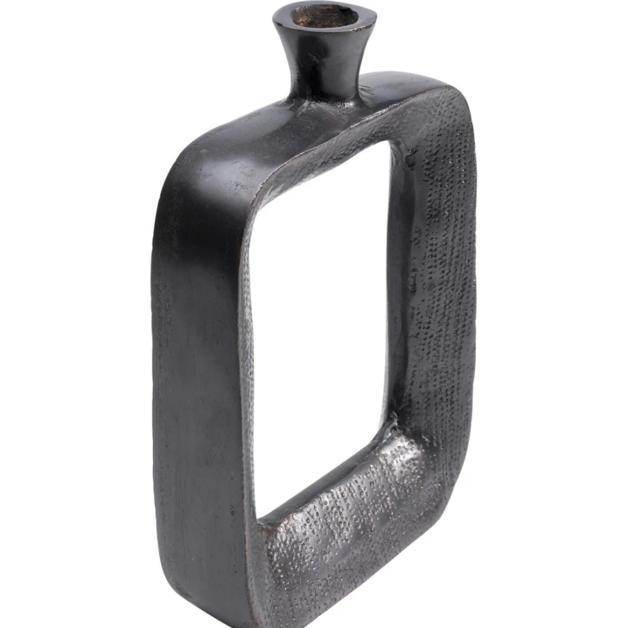 KARE Design Modern Black Tanu Candle Holder 30cm for Home Decor