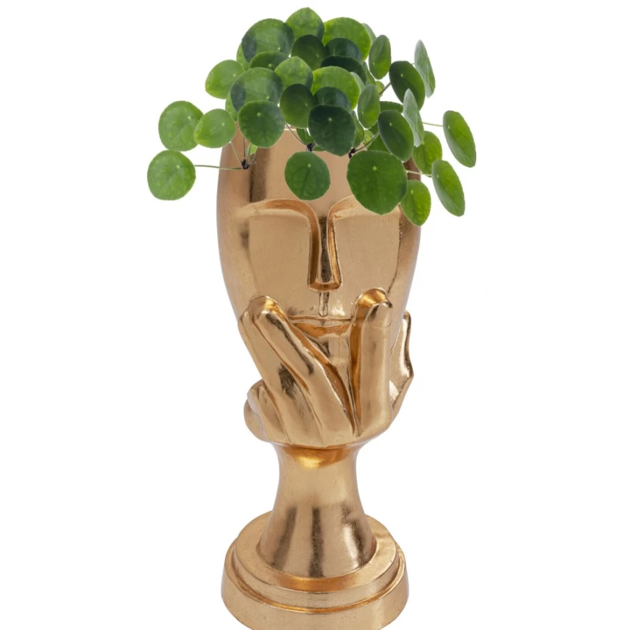 "KARE Design Modern Thinking Plant Pot - 80cm Tall Indoor/Outdoor Decorative Planter"