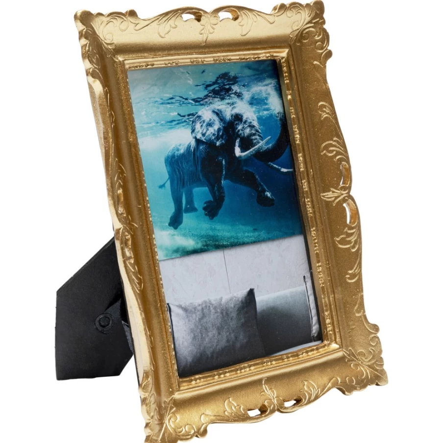 "KARE Design Antique Picture Frame 10x15 cm - Vintage Style Wall or Table Photo Frame"