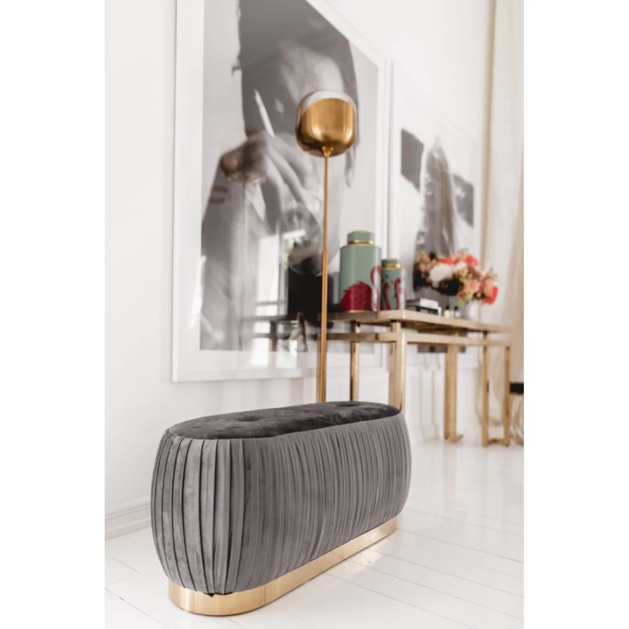 KARE Design Modern Bench Pigalle 100Cm - Stylish and Functional Seating for Home Decor