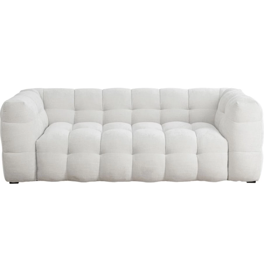 "KARE Design Salamanca 3-Seater Sofa in Creme, 240cm – Modern Luxury Living Room Furniture"