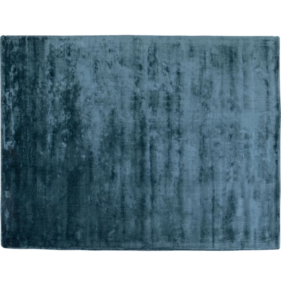 KARE Design Modern Ocean Blue Carpet 170x240 cm - Soft Cosy Rug for Living Room