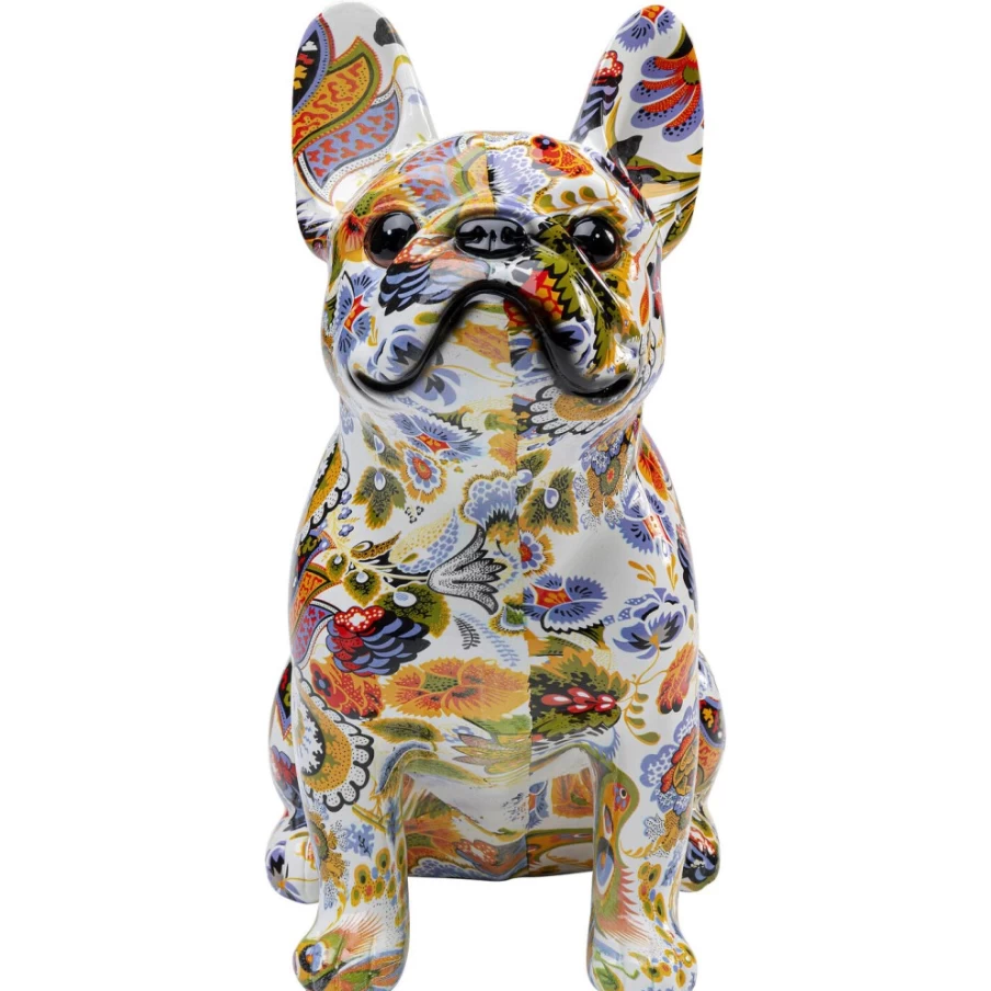 "KARE Design Modern French Bulldog Deco Figure - Stylish Home Decor Sculpture"