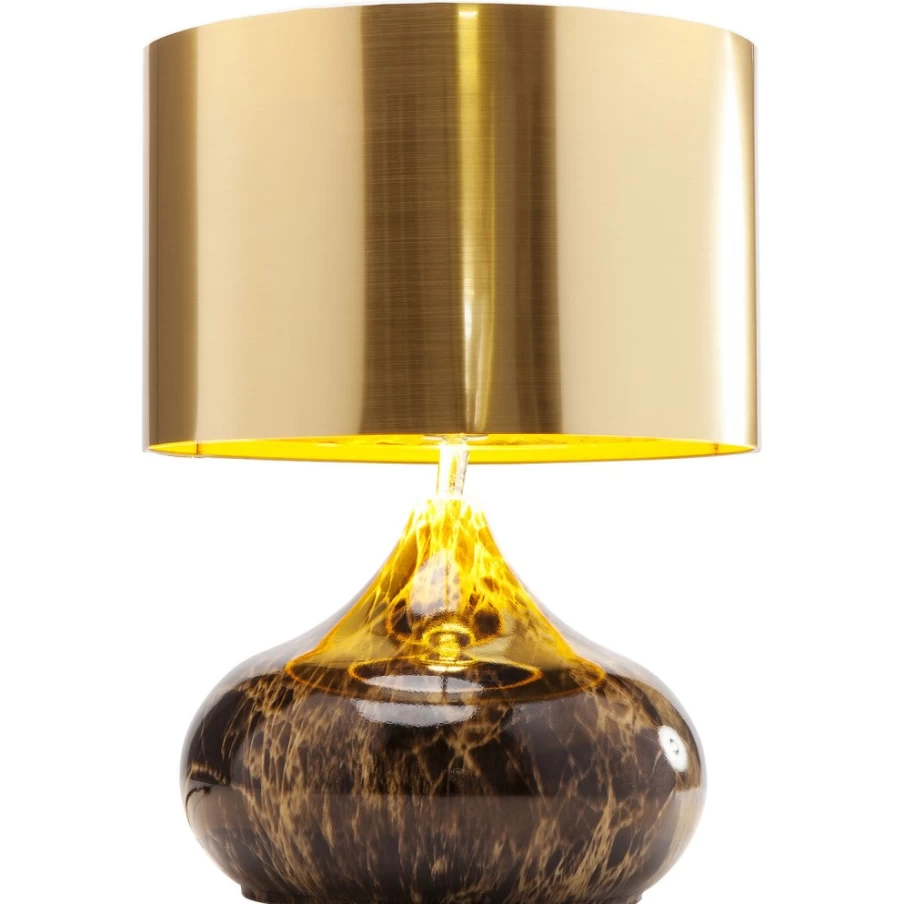 KARE Design Mamo Deluxe Gold Table Lamp 37cm Modern Lighting