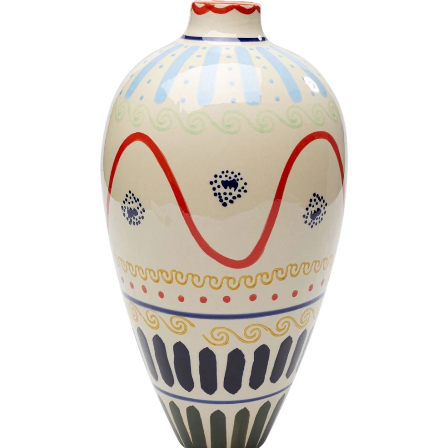 KARE Design Modern Los Cabos Vase 37cm - Decorative Ceramic Floor Vase for Home Decor