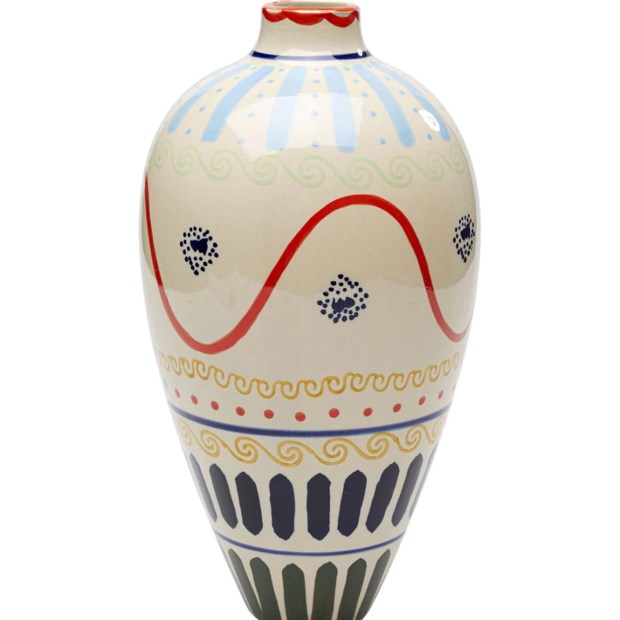 KARE Design Modern Los Cabos Vase 37cm - Decorative Ceramic Floor Vase for Home Decor