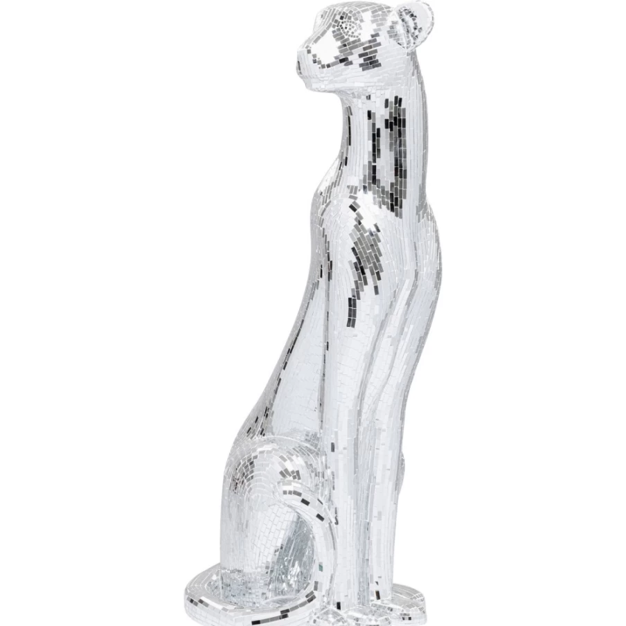 KARE Design Mosaic Welcome Panther Statue - XL Left-Sided Decorative Figurine for Home & Garden