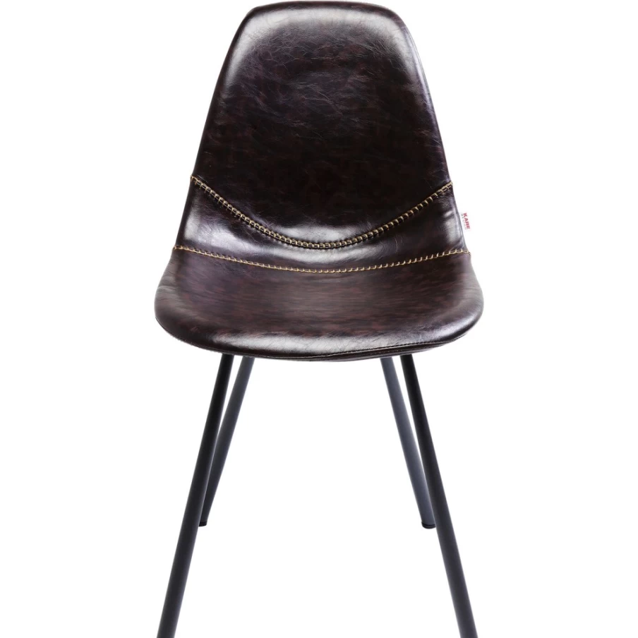 "KARE Design Modern Lounge Chair in Brown - Stylish Comfort for Your Living Space"
