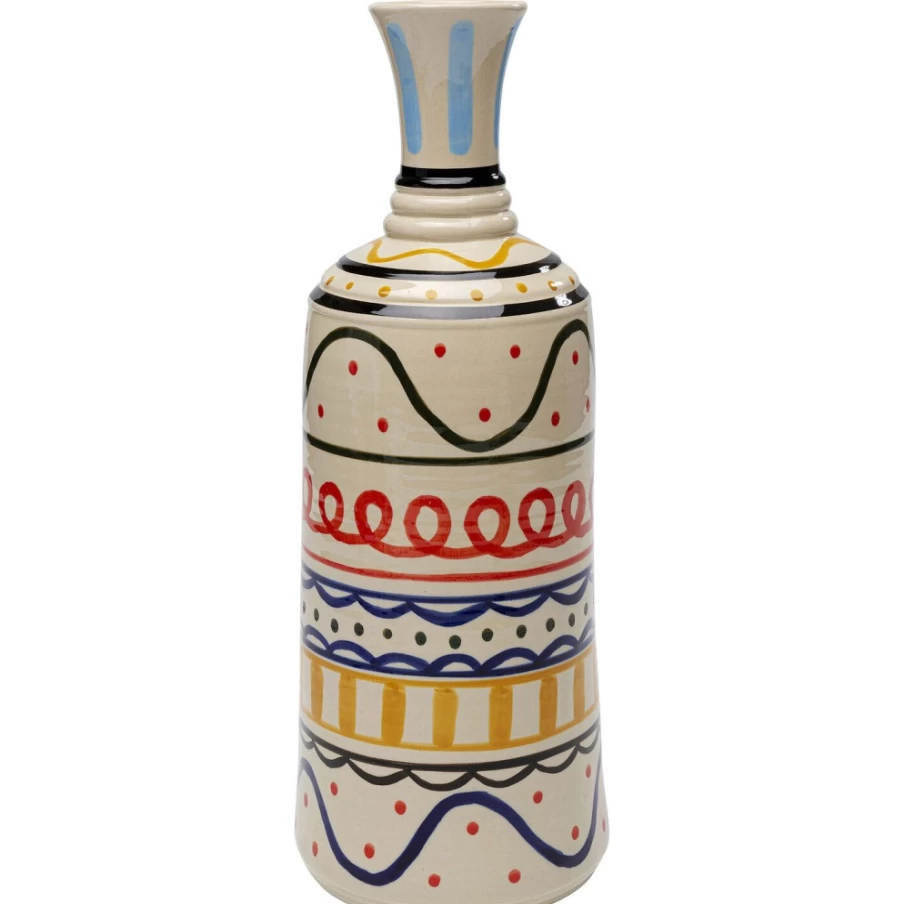KARE Design Modern Los Cabos Vase - 40cm Handmade Decorative Ceramic Vase for Home & Office