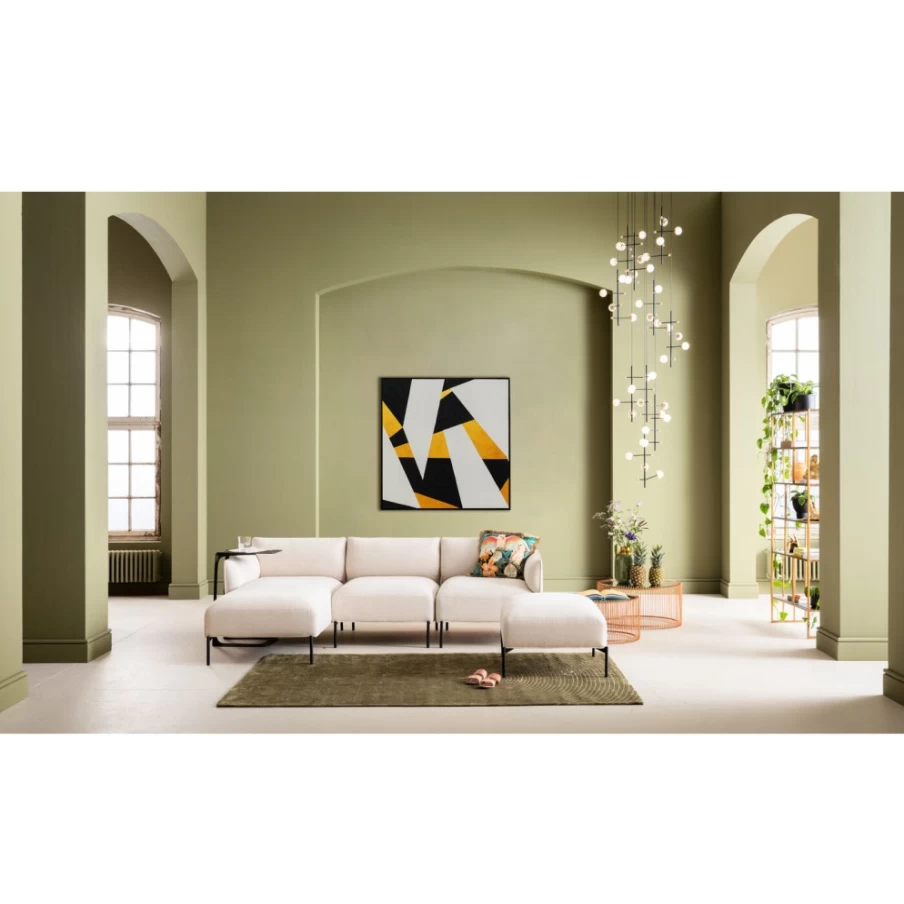 KARE Design Modern Framed Picture Modulo Multi 100x100 cm Wall Art Square Canvas Print