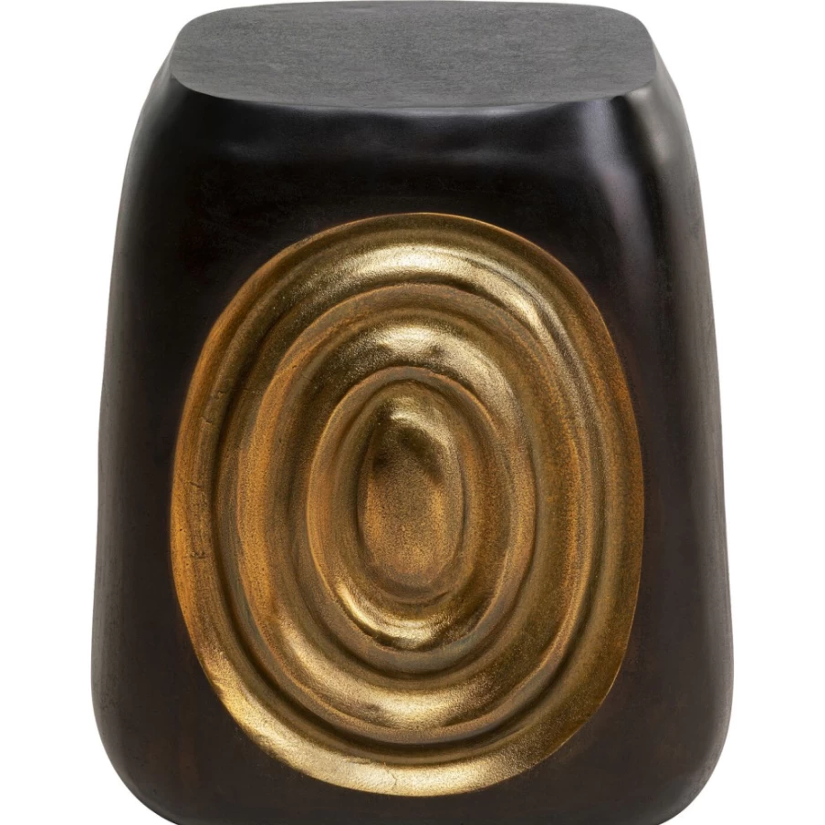 "KARE Design Modern Stool Drum Circle - Stylish Round Seat for Home & Office"