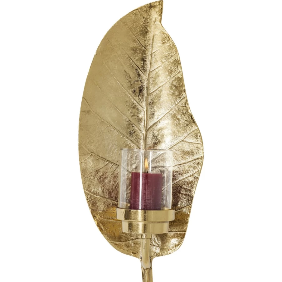 KARE Design Modern Gold Leaf Lantern - Elegant Decorative Lighting for Home & Garden