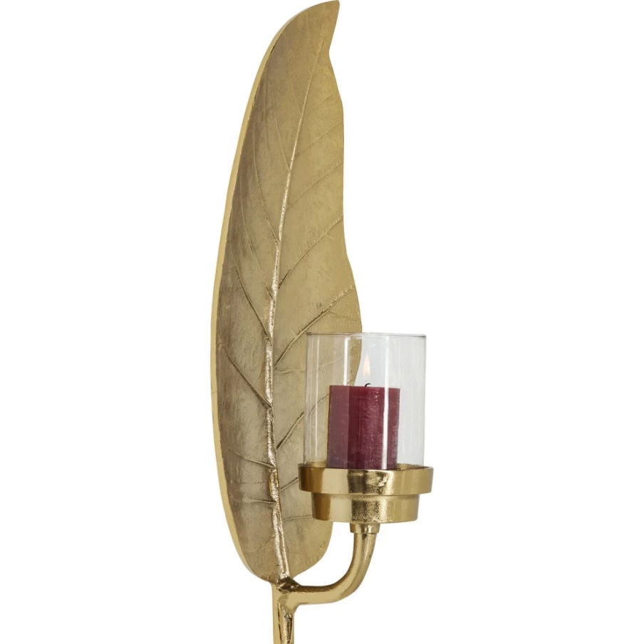 KARE Design Modern Gold Leaf Lantern - Elegant Decorative Lighting for Home & Garden