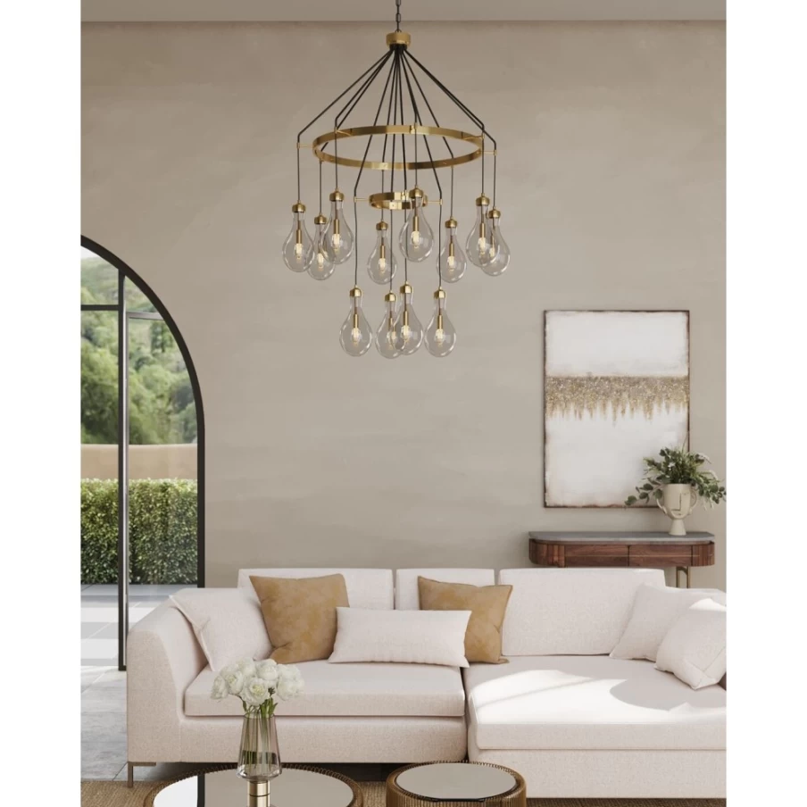KARE Design Modern Bell-Shaped Pendant Lamp - Stylish Hanging Light Fixture for Home Decor