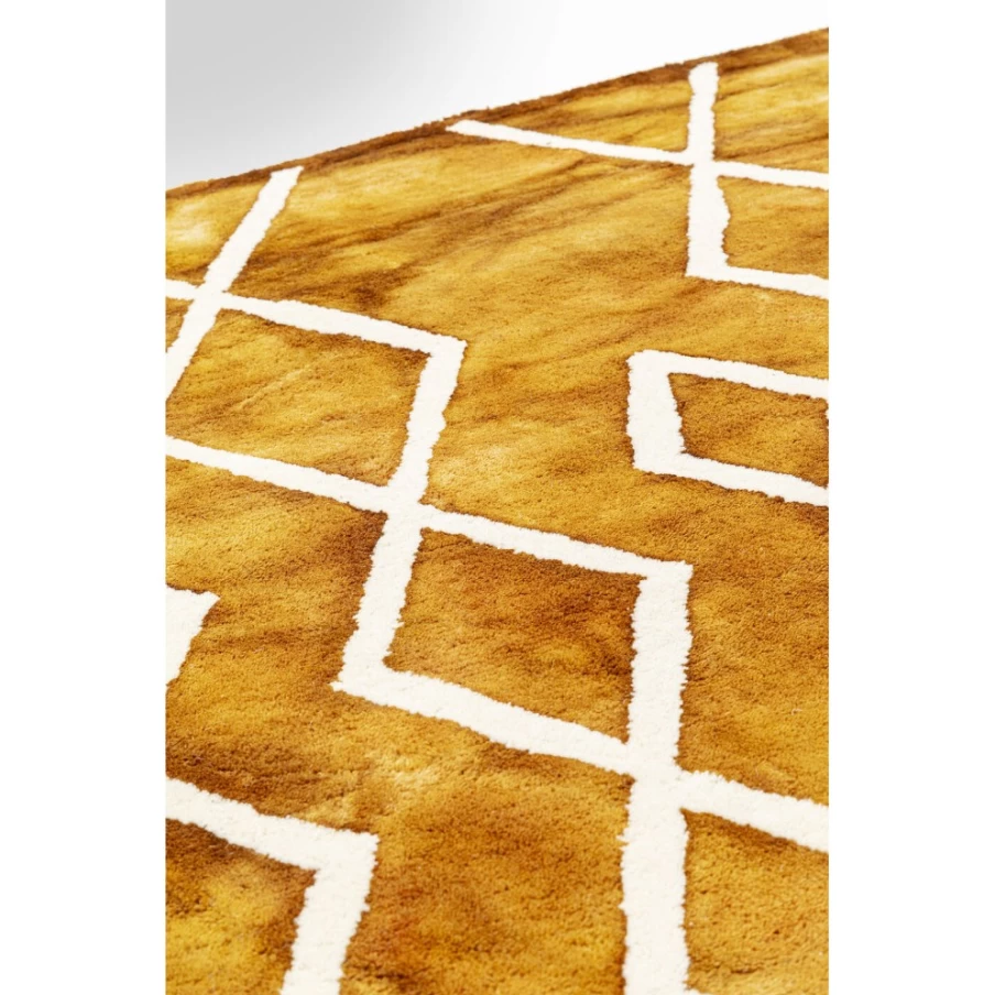 "KARE Design Modern Native Art Handmade Carpet 170x240 cm – Stylish Bohemian Rug for Living Room"