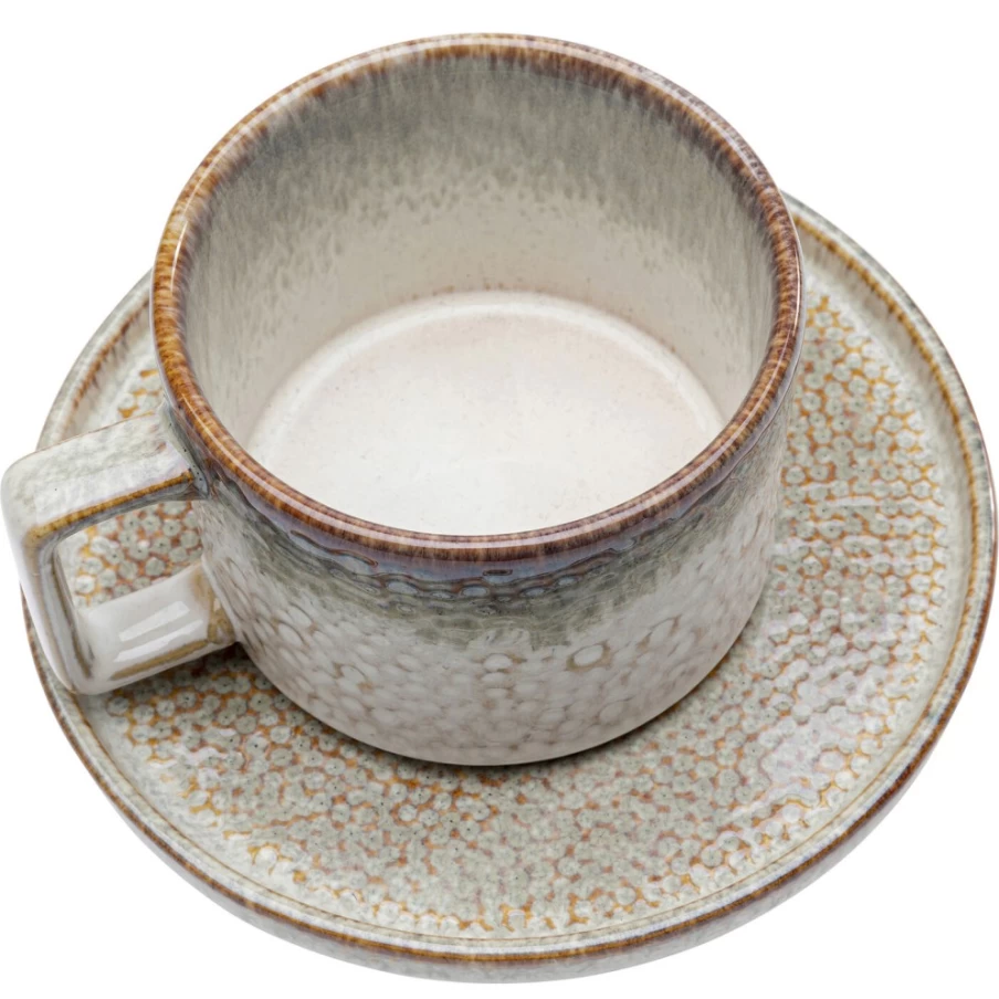 KARE Design Scandinavian Style Coffee Cup Set - 2-Piece Ceramic Mug Collection for Modern Kitchens