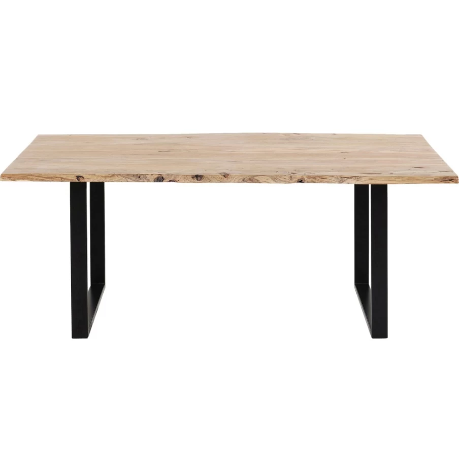 KARE Design Modern Black Dining Table - 200X100cm Harmony Collection