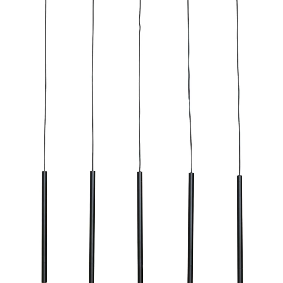 KARE Design Modern Vegas Classic Black Matt LED Pendant Light for Living Room