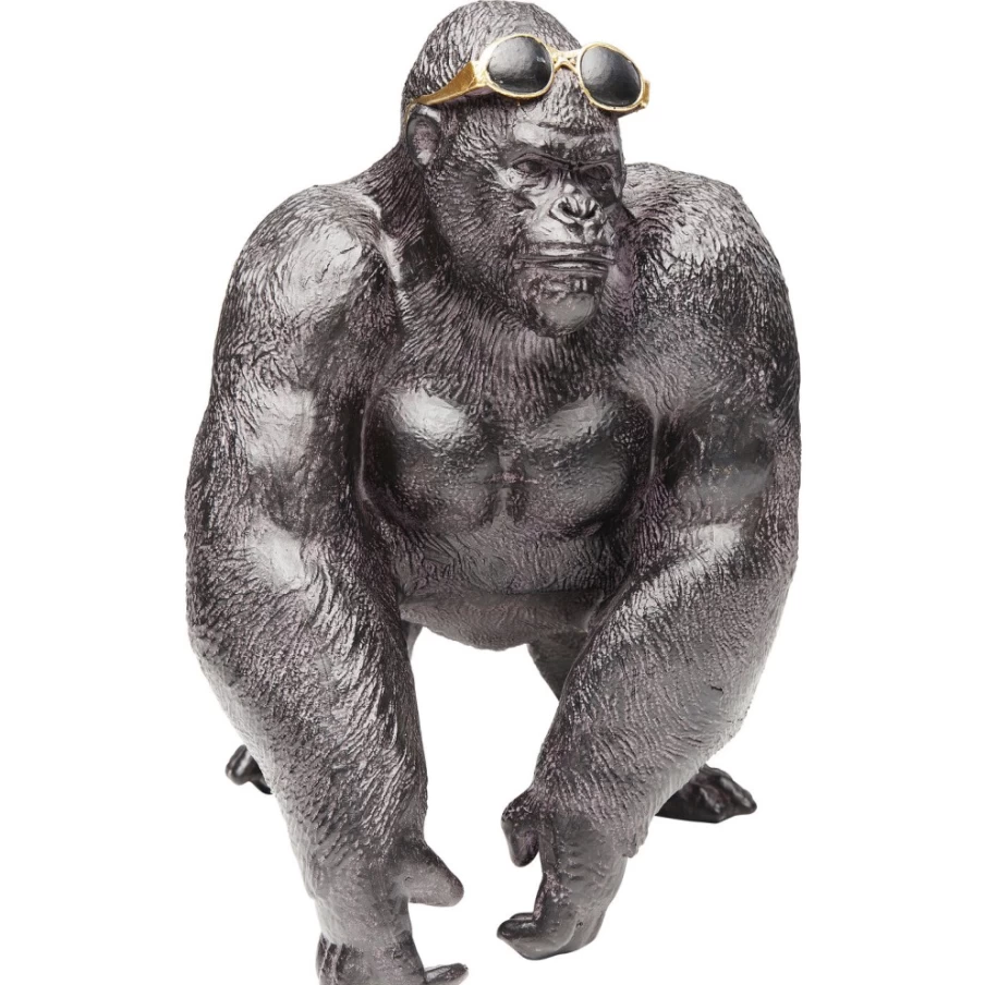 "KARE Design Modern Monkey Beach Decor Figurine - 20cm Handmade Sculpture for Home & Garden"