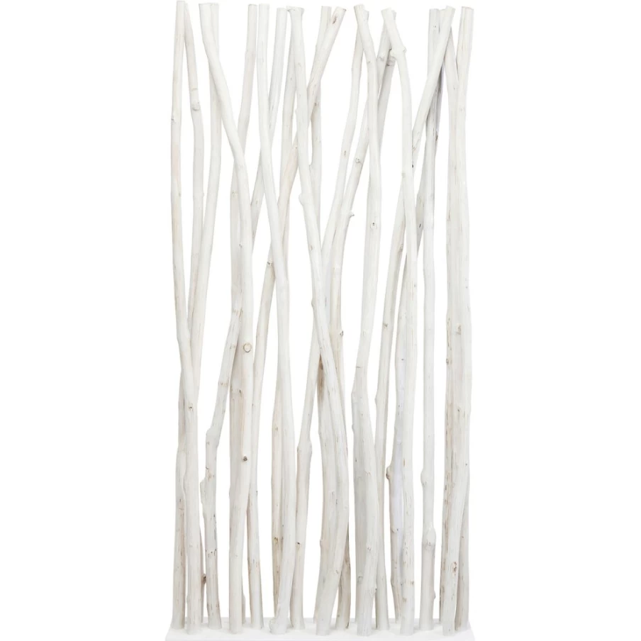 "KARE Design Modern Room Divider Screen - 87x180cm Natural Roots Pattern Partition Wall"