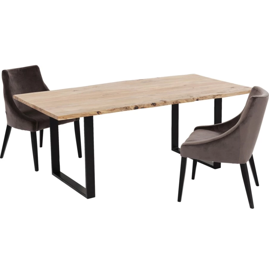 KARE Design Modern Black Dining Table Harmony 200X100 - Stylish & Contemporary Home Furniture