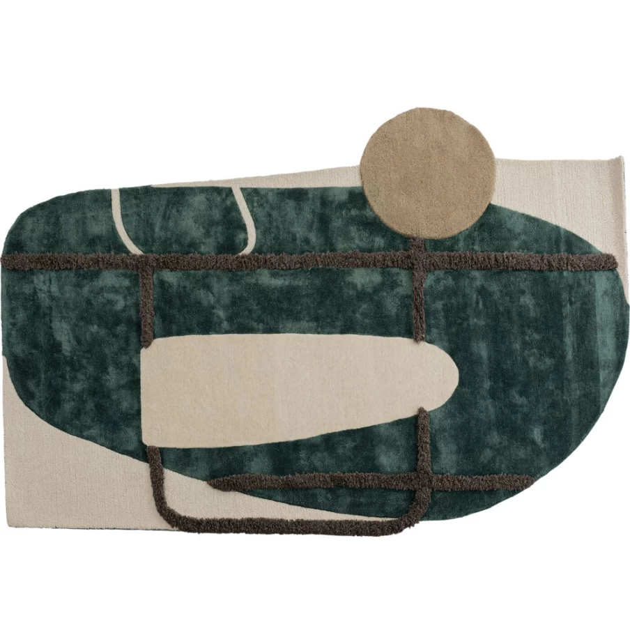 "KARE Design Modern Carpet Tide 170x240 cm Premium Large Area Rug for Living Room"