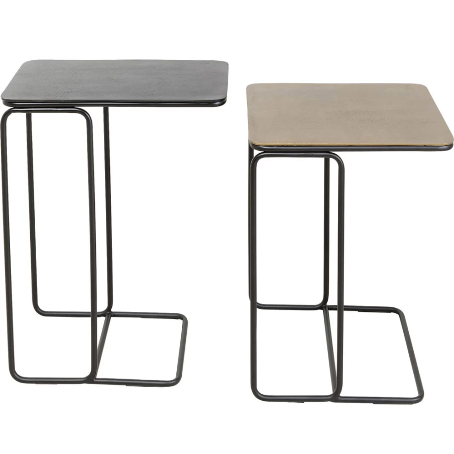 KARE Design Modern Side Table Set of 2 - Diego Contemporary Nightstands
