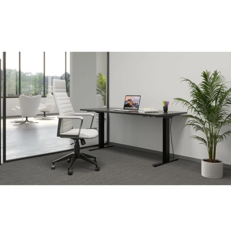 "KARE Design Labora High Back Office Chair in White – Modern Ergonomic Workspace Seating"