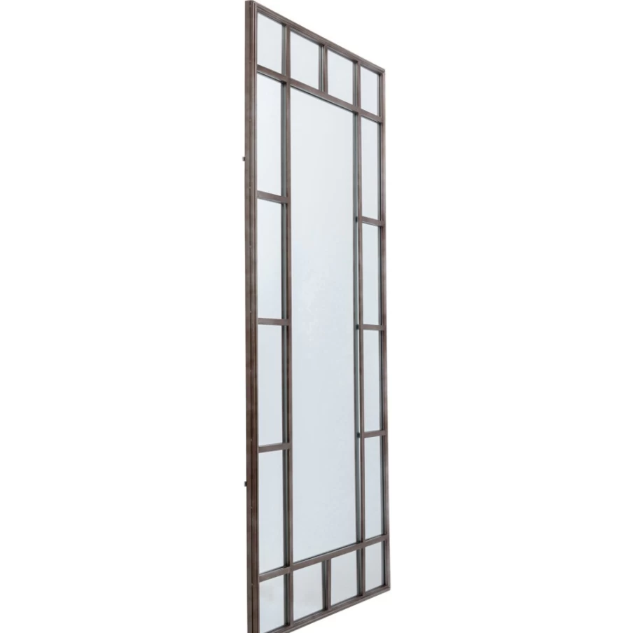 KARE Design Modern Mirror Window Iron Frame 200cm x 90cm Wall Decor