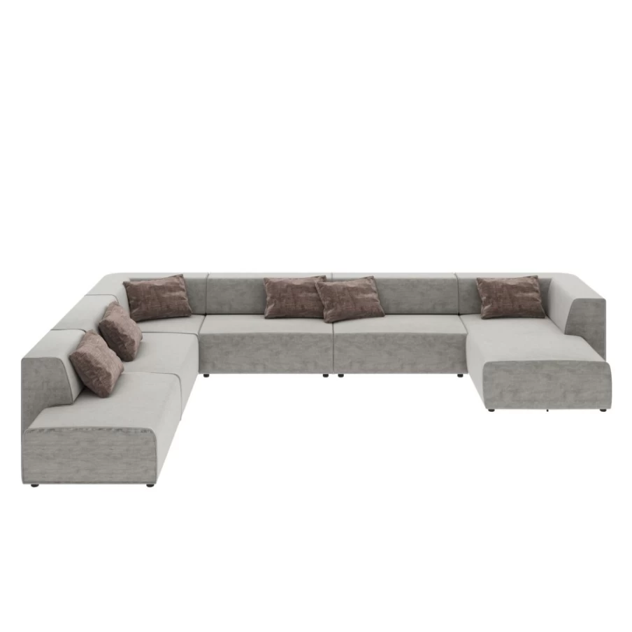 KARE Design Modern Infinity Miami Grey Living Landscape Wall Art