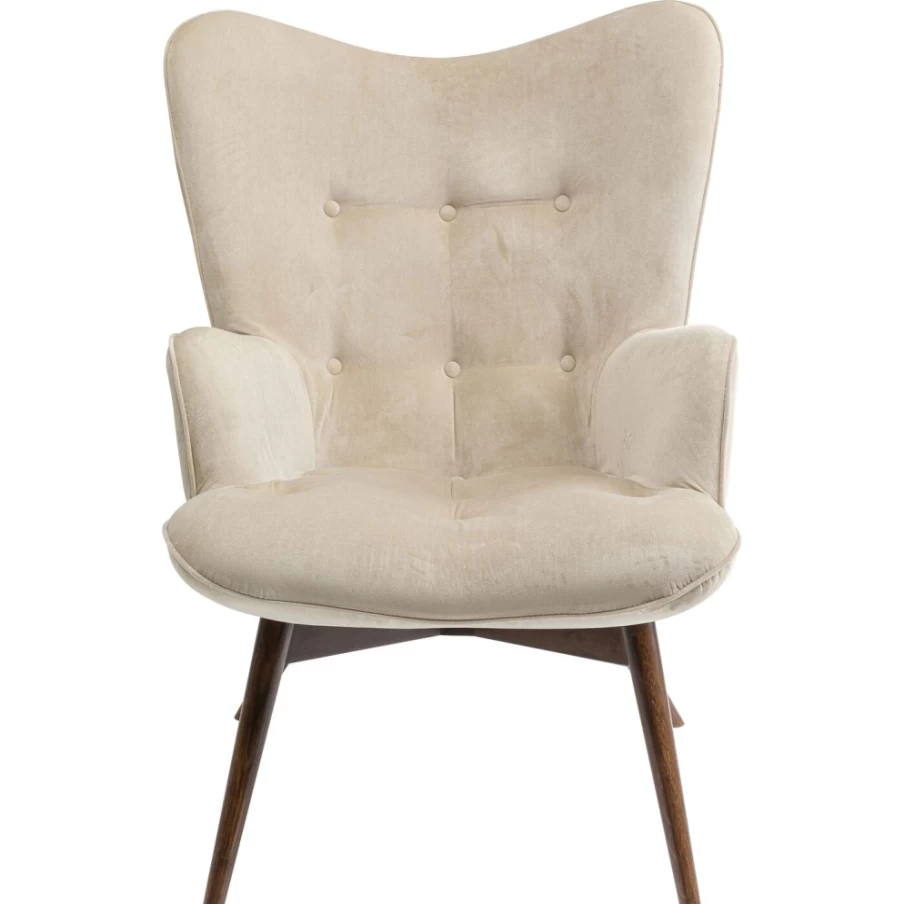 "KARE Design Vicky Novara Beige Modern Armchair – Stylish Comfort for Your Home"