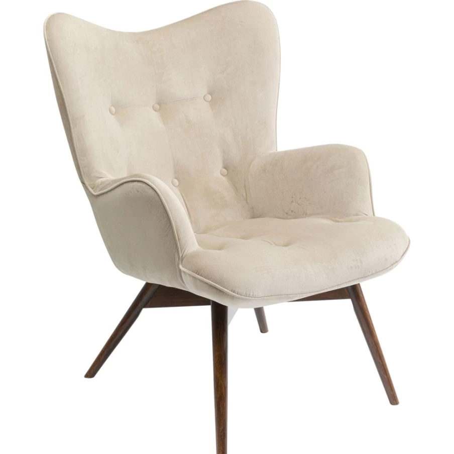 "KARE Design Vicky Novara Beige Modern Armchair – Stylish Comfort for Your Home"