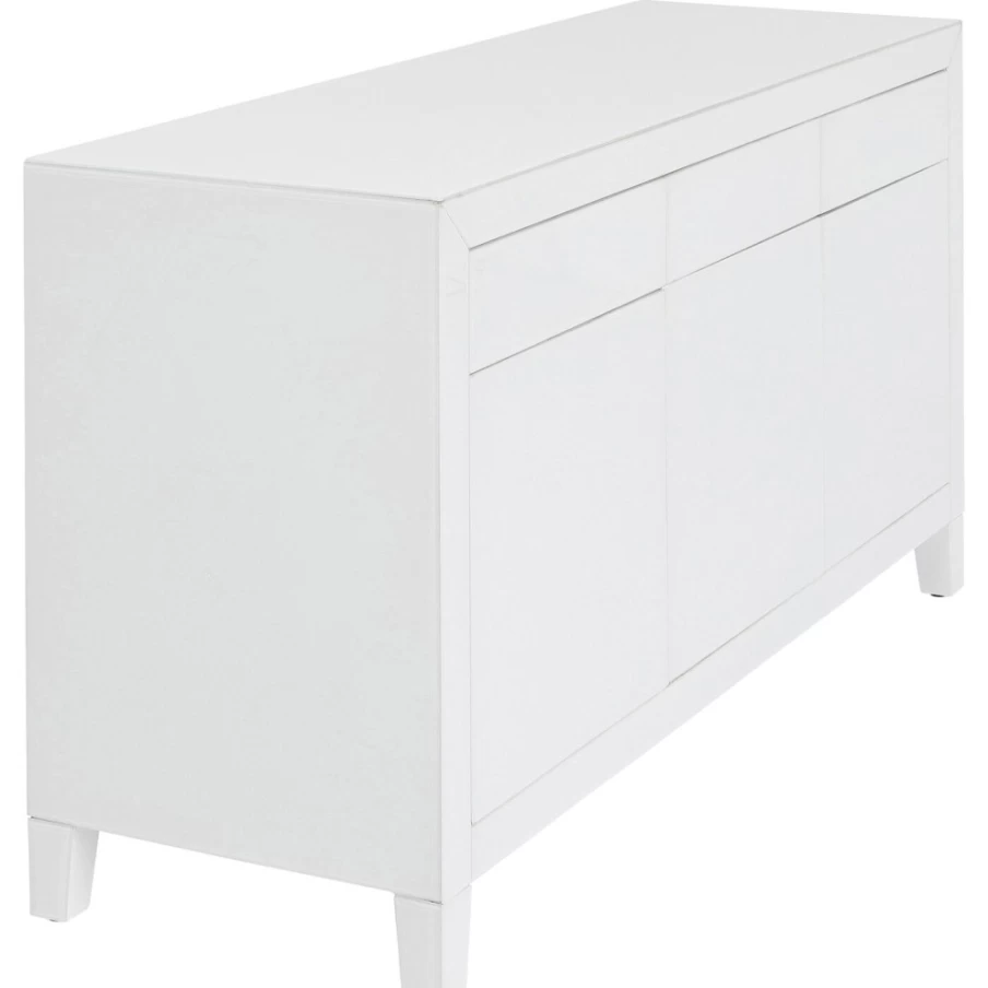 "KARE Design Modern White Luxury Push Sideboard for Elegant Living Room Storage"